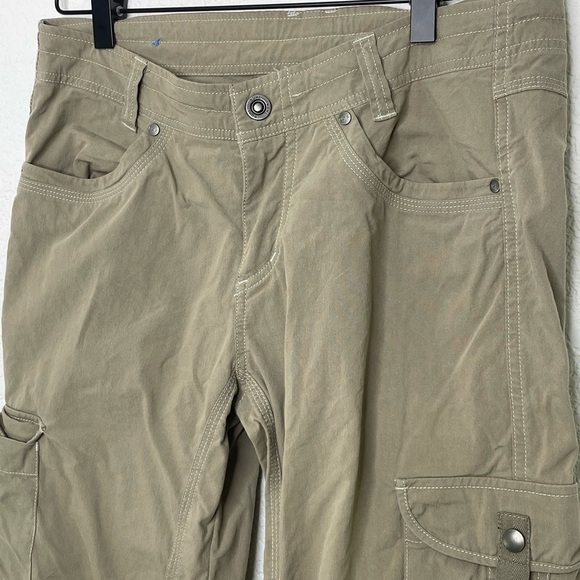 Kuhl pants utility hiking sz 8 taupe adjustable - Picture 4 of 10